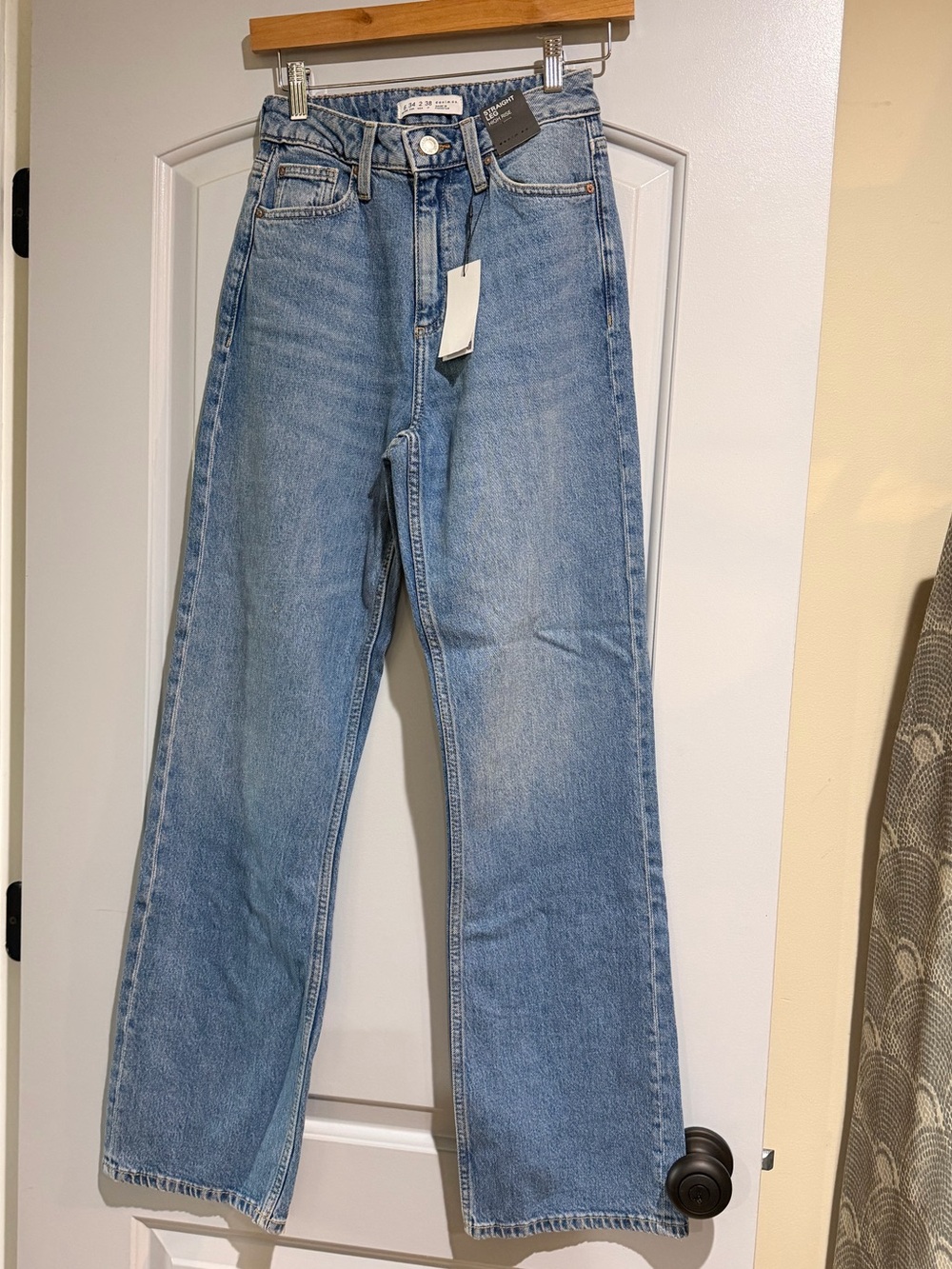 Classic Light Blue Men's Denim Jeans